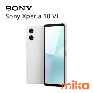 Sony Xperia 10 VI  雲霧白